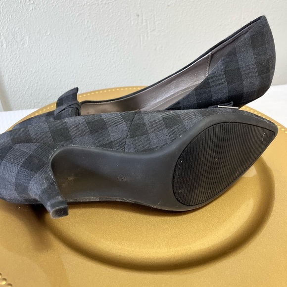 Amelia Grace Black Plaid AG Sandy Shoes - Picture 6 of 6